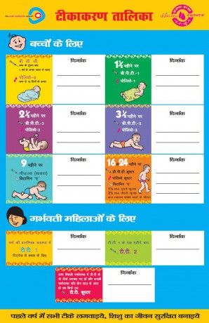 Routine Immunization Reminder Sticker